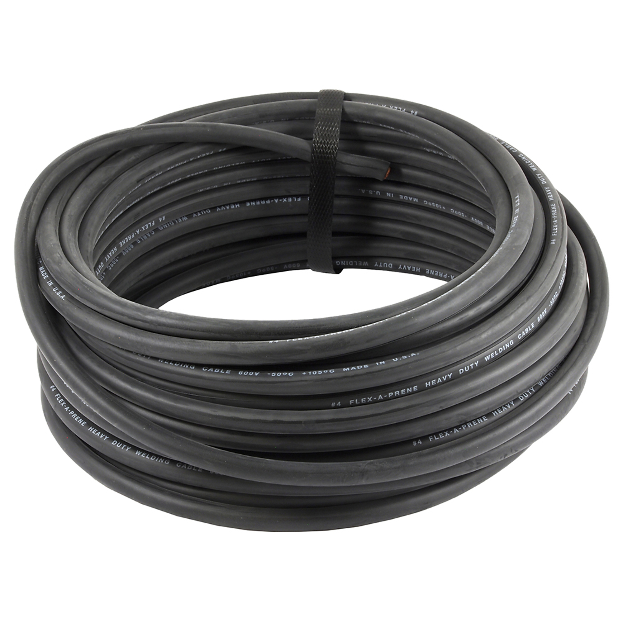 Forney Welding Cable, #4 AWG, 50ft., Fits 4in. Stud, Model# 52019